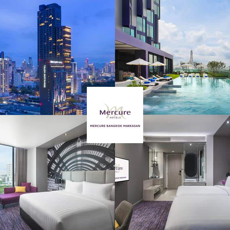 曼谷瑪卡薩美居酒店 Mercure Bangkok Makkasan