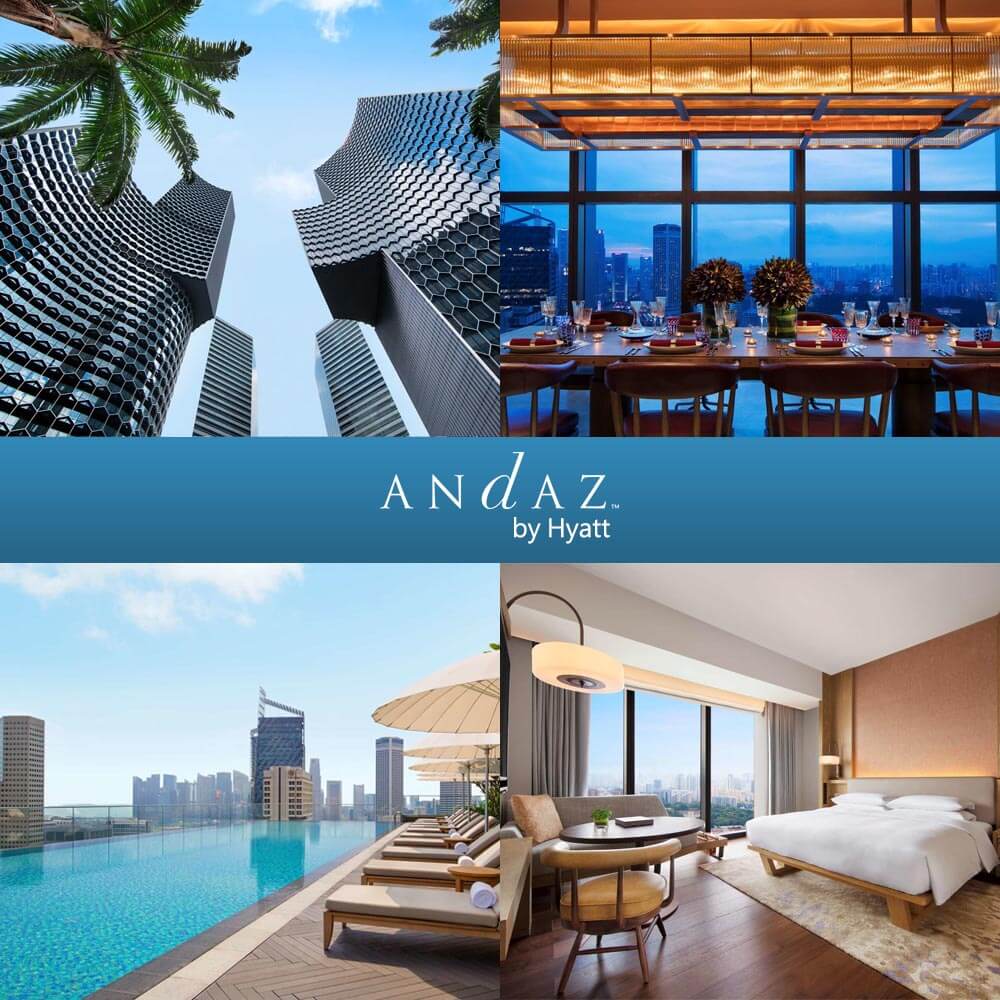 新加坡安達仕凱悅概念酒店 Andaz Singapore - A Concept by Hyatt