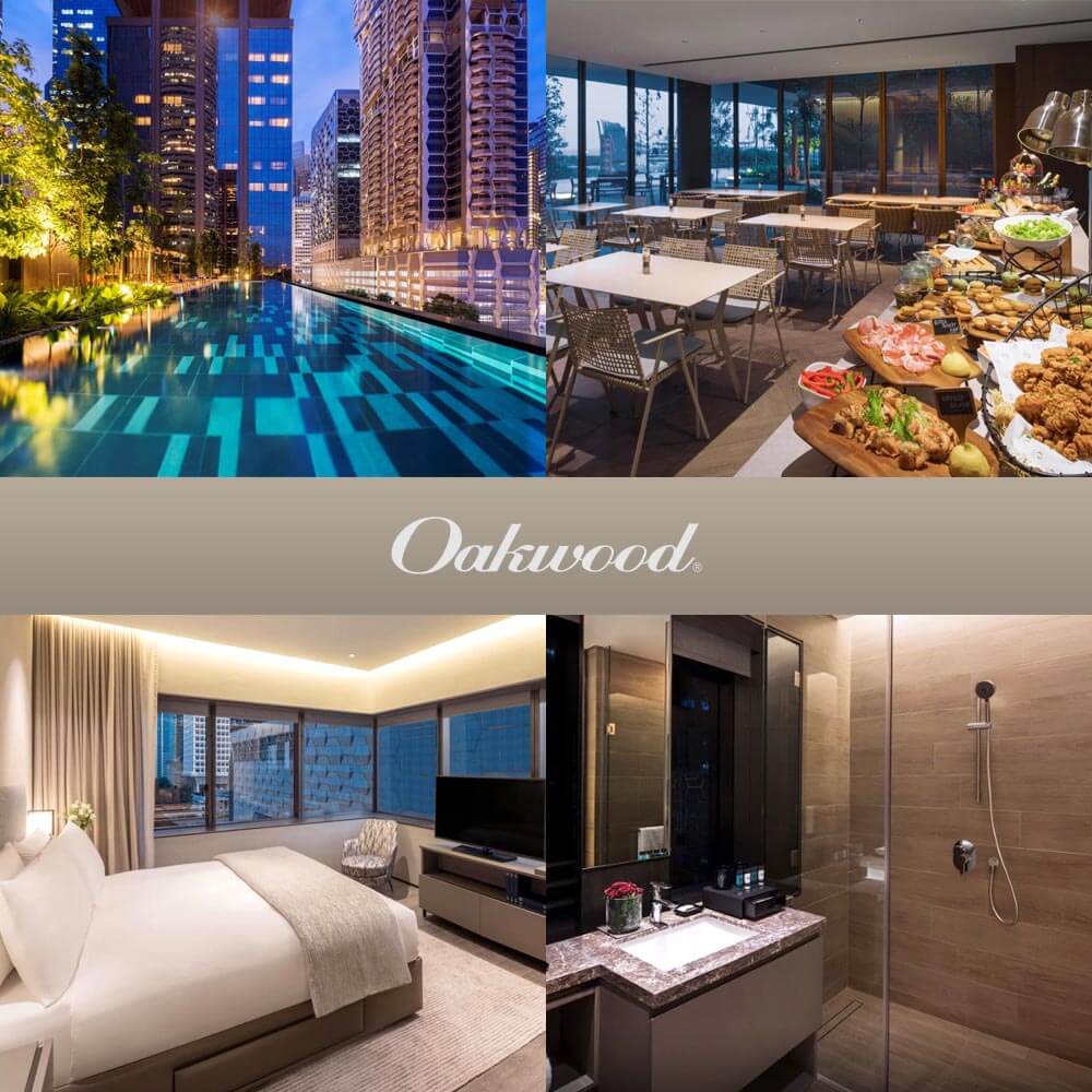 OUE新加坡奧克伍德頂級酒店 Oakwood Premier OUE Singapore