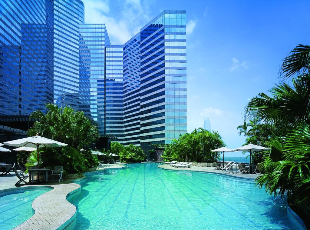 香港君悅酒店-室外泳池